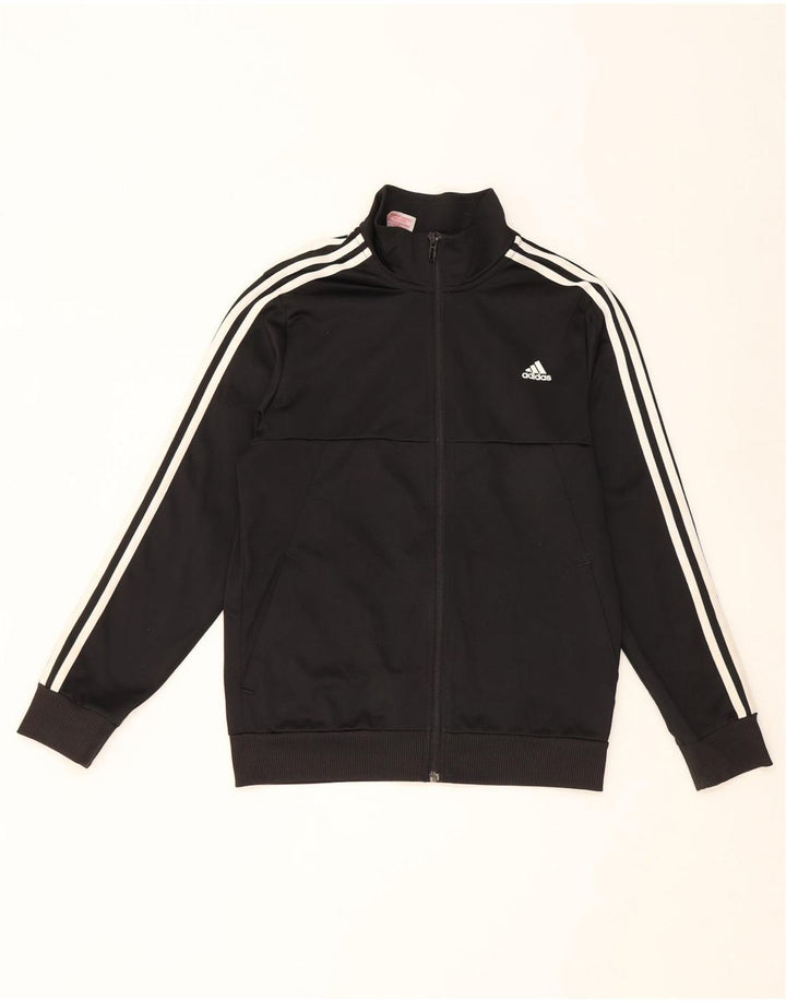 Adidas Chicos Aeroready Chándal Top Chaqueta 13-14 Años Negro Poliéster