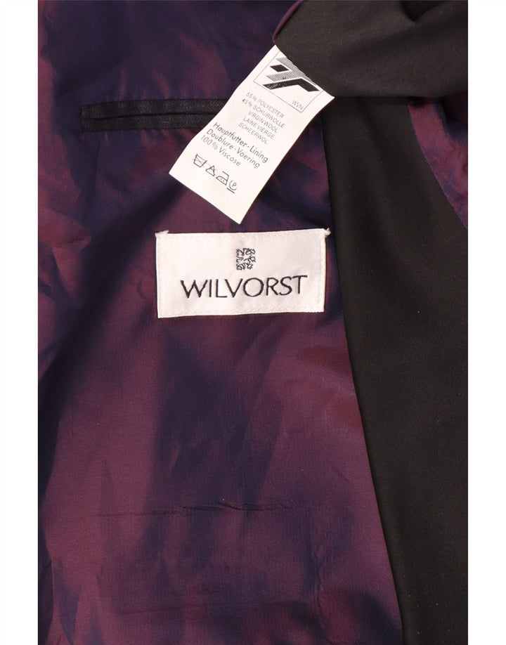 Wilvorst Chaqueta tipo blazer con doble botonadura para hombre UK 38 Medium Azul marino