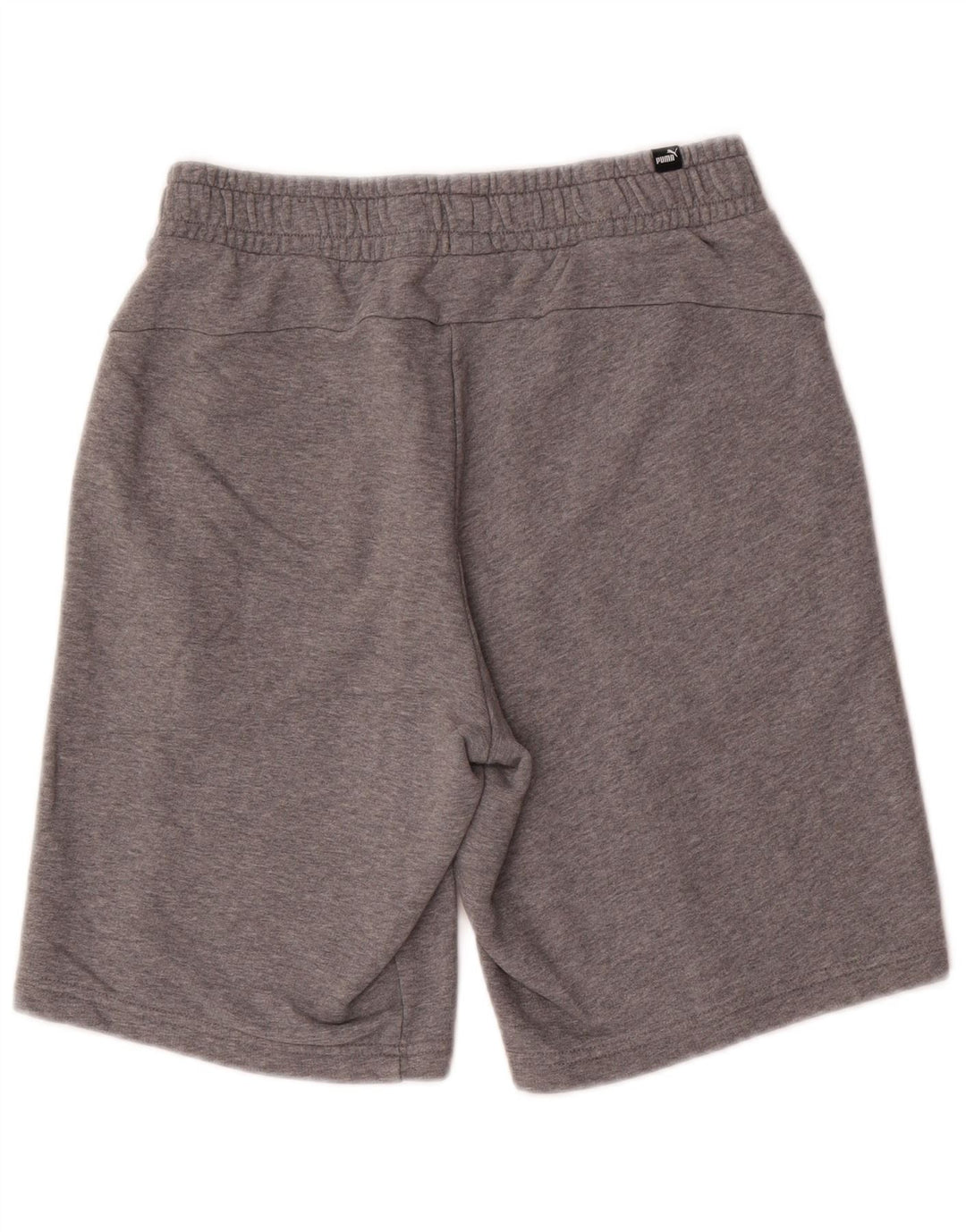 Pantalones cortos deportivos Puma para hombre de algodón moteado gris medio