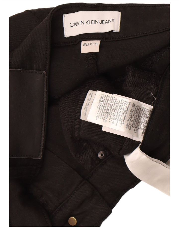 Calvin Klein Jeans Slim para Hombre W33 L32 Modal Negro