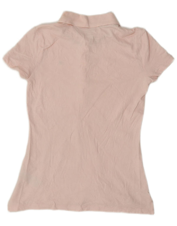 Tommy Hilfiger Polo de ajuste clásico para mujer UK 6 XS Algodón rosa