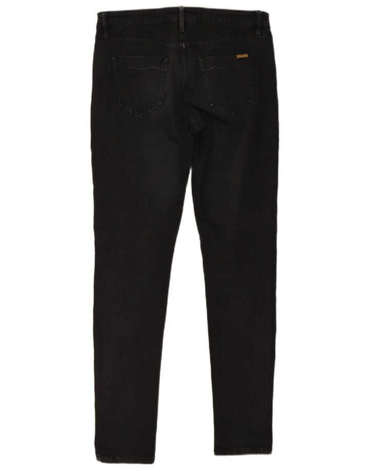 Vaqueros Pitillo Mujer Massimo Dutti W30 L30 Negro