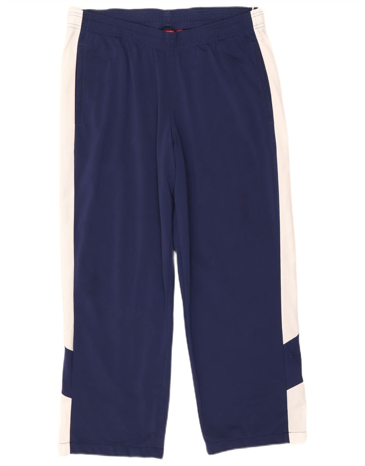 Puma Pantalones De Chándal Para Hombre Large Azul Marino Colorblock