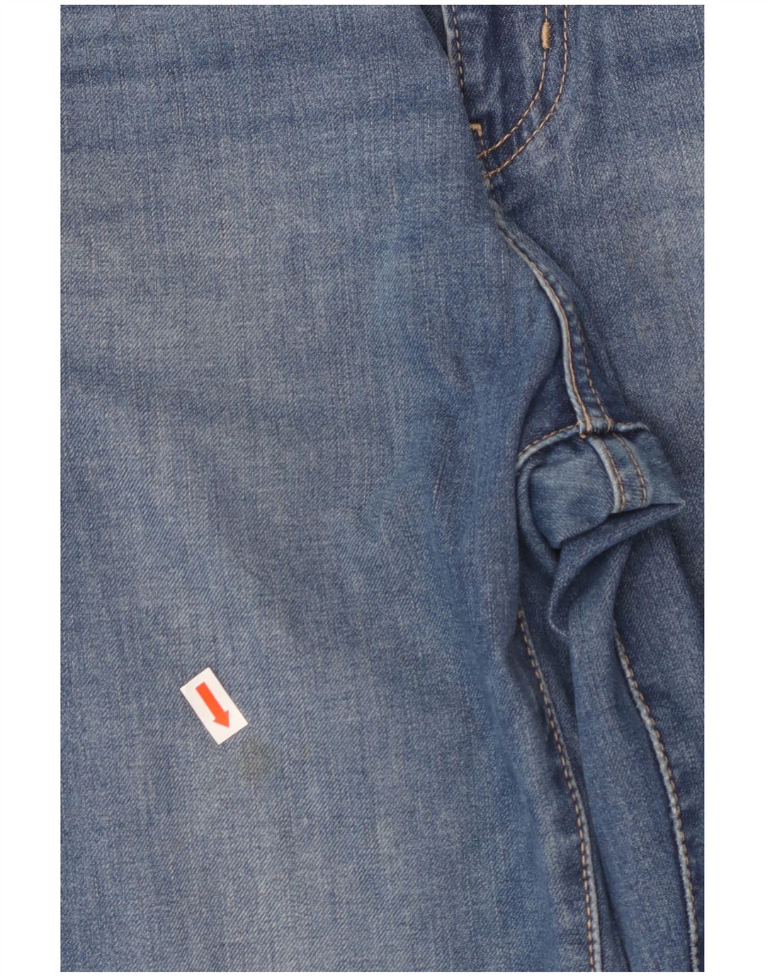 LEVI'S Vaqueros pitillo de cintura alta Mile High para mujer W28 L29 Azul