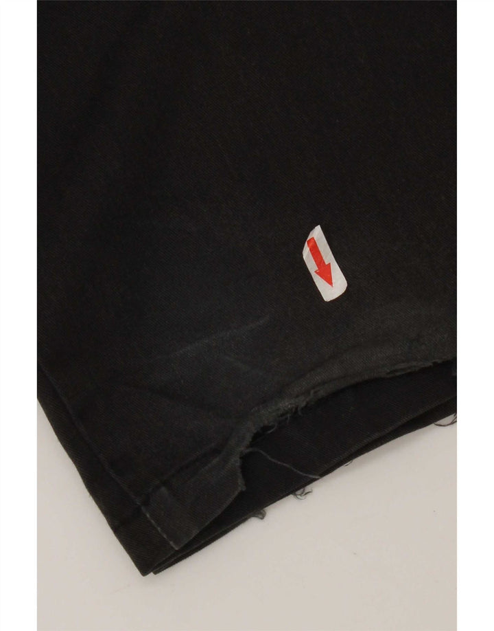 Dickies Pantalones cargo rectos para hombre W36 L30 Poliéster negro
