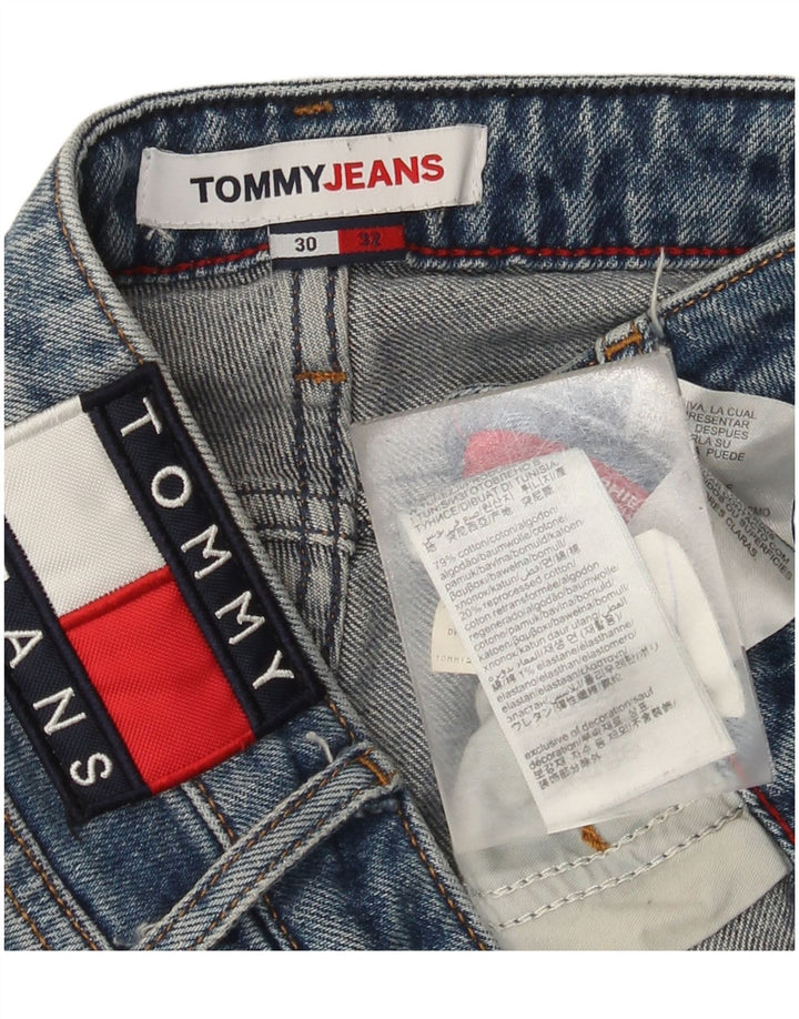 Vaqueros Acampanados Tommy Hilfiger Mujer W30 L32 Algodón Azul