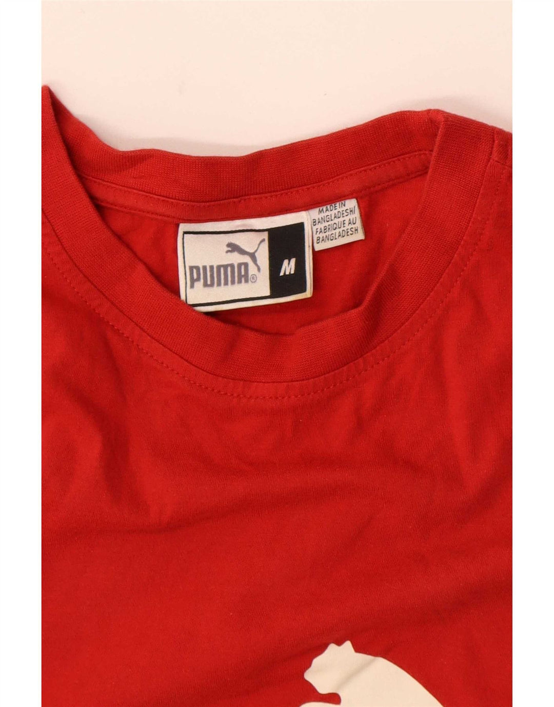 Puma Camiseta Gráfica para Hombre Top Medium Rojo