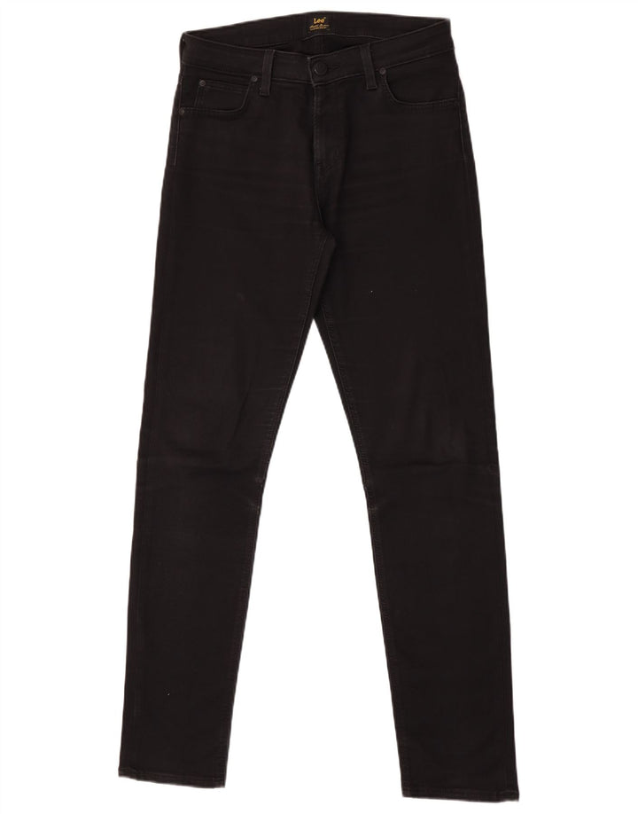 Vaqueros Lee Elly Slim para Mujer W29 L33 Algodón Negro