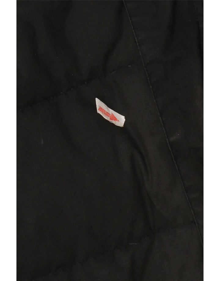Jack Wolfskin Chaqueta acolchada con capucha para hombre UK 36/38 Mediana Negro Poliéster
