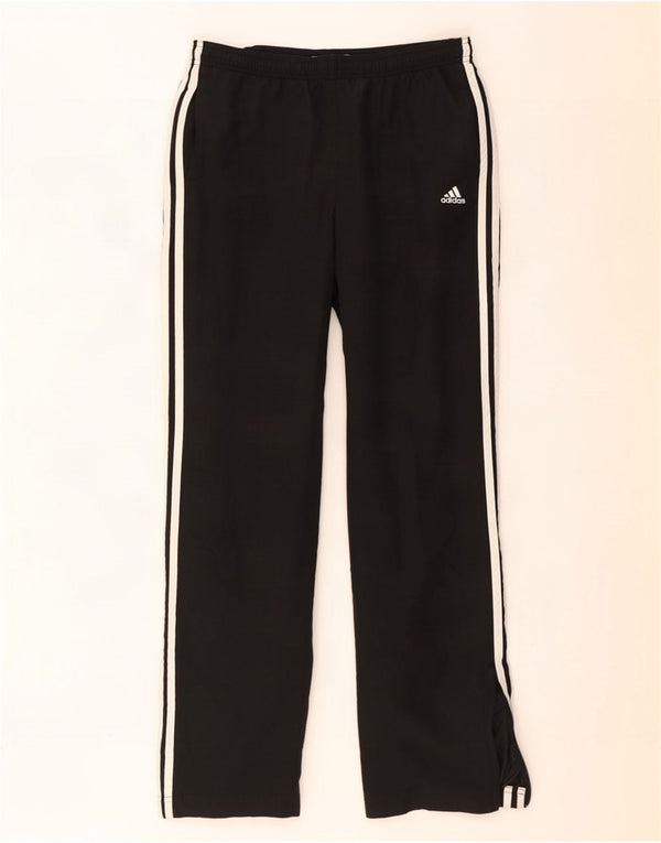Adidas Pantalones de chándal para mujer UK 44 Grande Poliéster negro