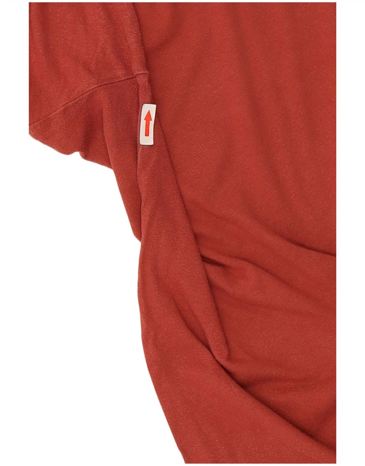 Vans Hombre Graphic Top Manga Larga Grande Algodón Rojo
