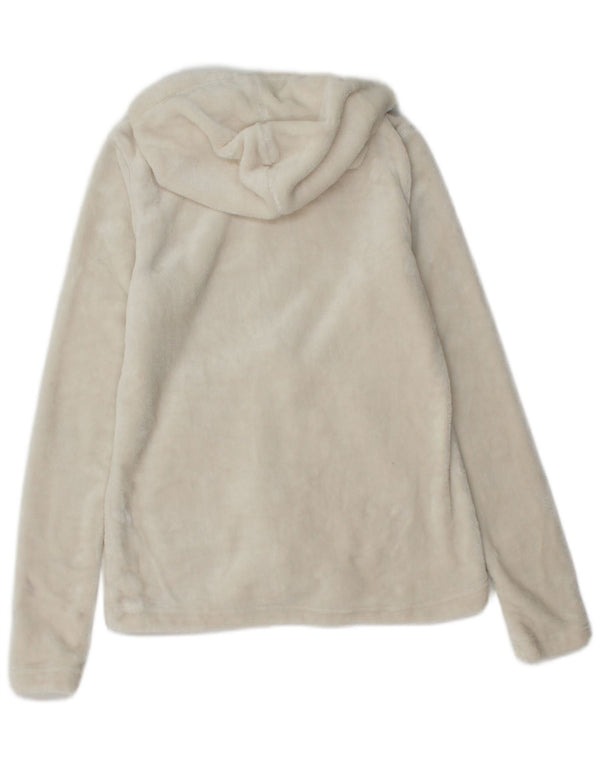 Chaqueta polar con capucha para mujer Mountain Warehouse UK 8 Small Off White