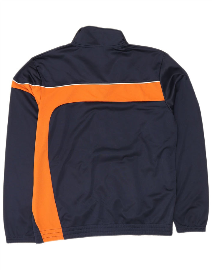 ASICS Chaqueta superior de chándal para hombre Poliéster con bloques de color azul marino medio