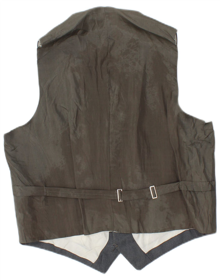 Chaleco vintage para hombre pequeño gris