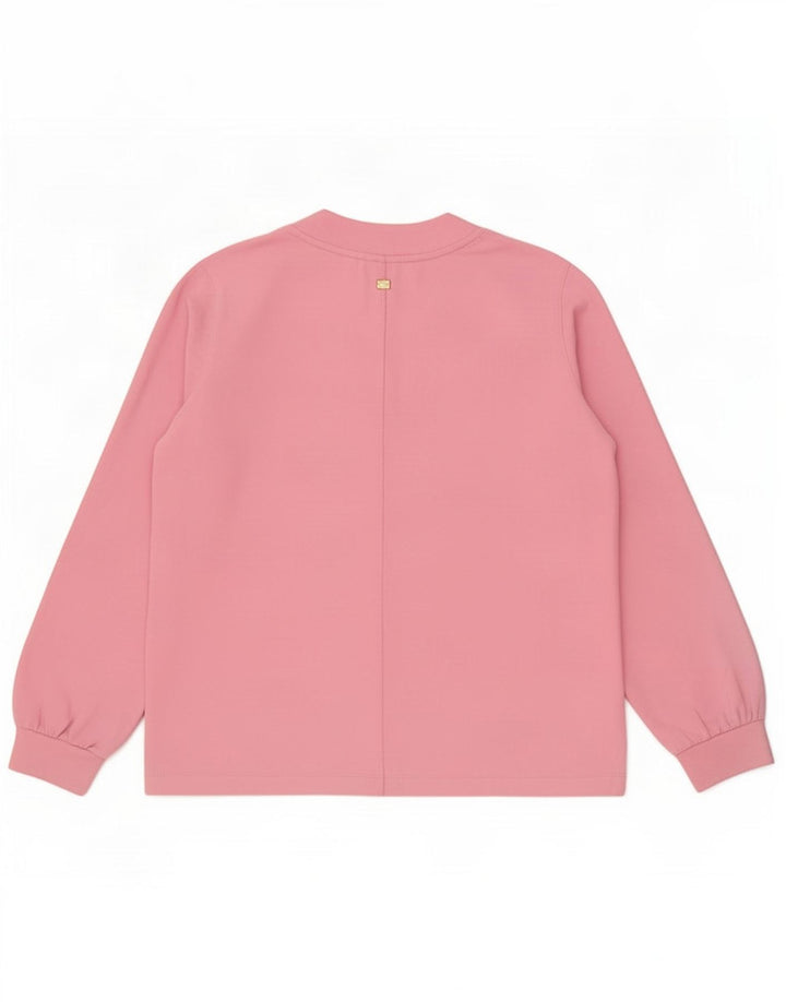 Joop Mujer Oversize Top Manga Larga EU 38 Medio Rosa Algodón
