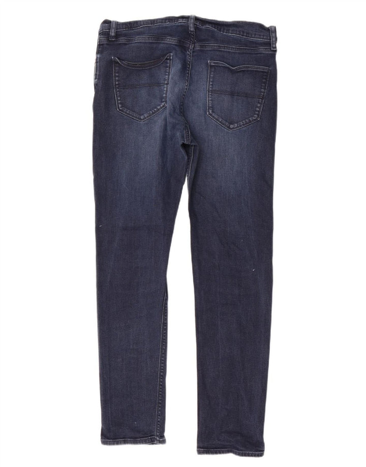 Marks & Spencer Jeans ajustados para hombre W36 L33 Algodón azul marino
