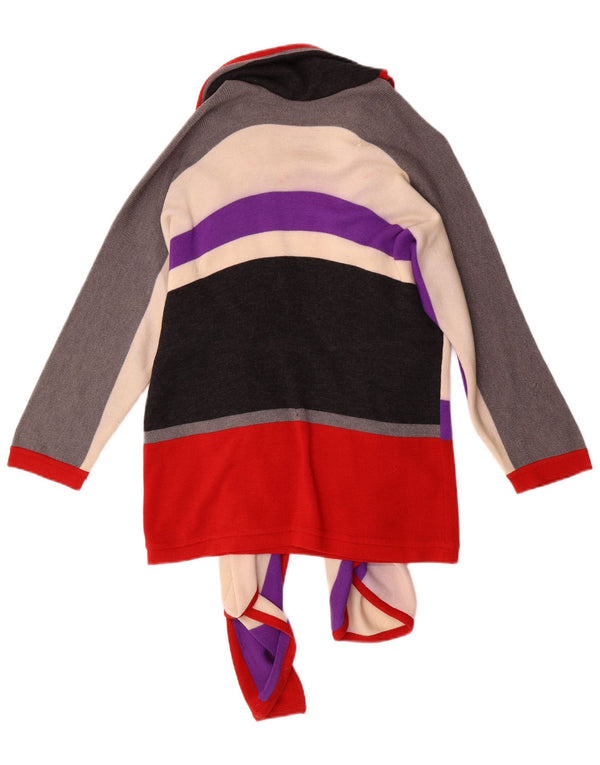 Gianfranco Ferre Cárdigan asimétrico para mujer IT 38 XS Multicolor