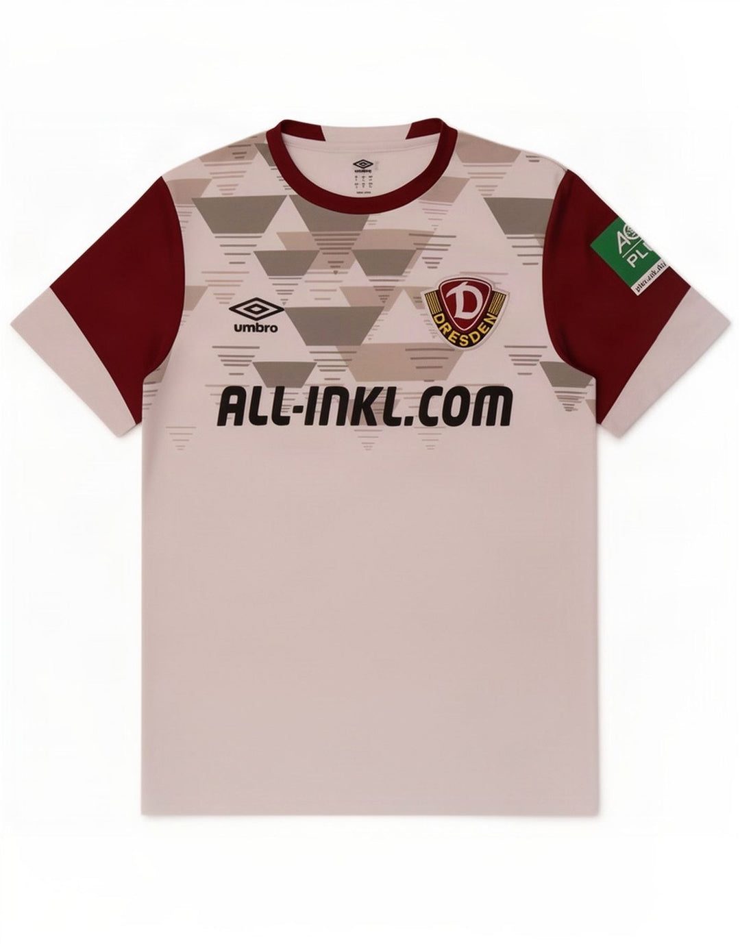Umbro Hombre Camiseta Gráfica Top Small Blanco Colorblock Poliéster