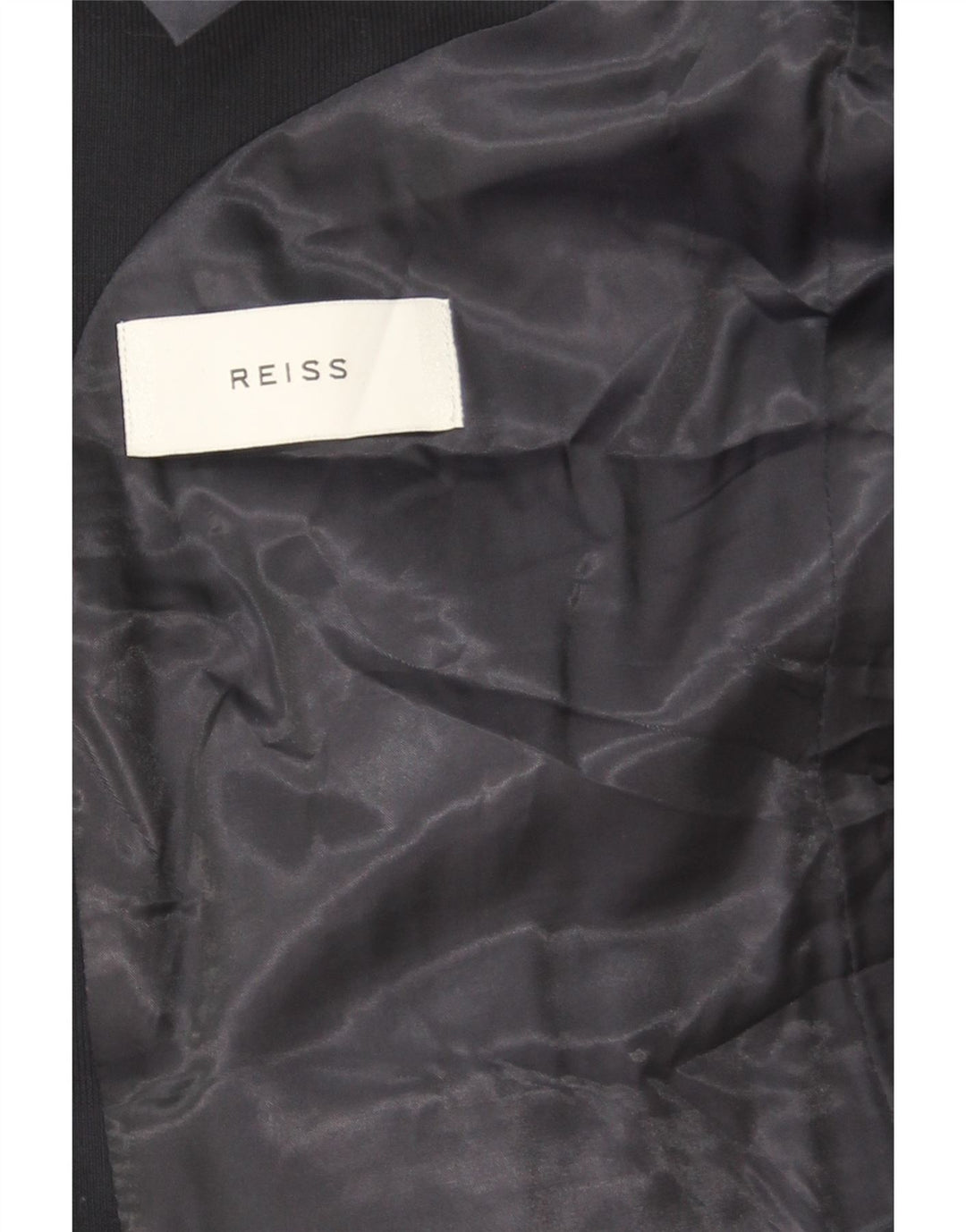 Chaqueta tipo blazer de 2 botones para hombre Reiss UK 38 Lana azul marino mediana