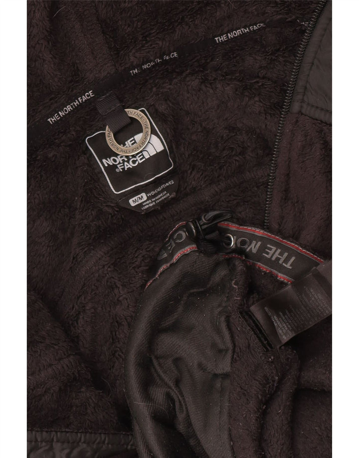 The North Face Chaqueta polar con capucha para mujer UK 40 Mediana Poliéster negro