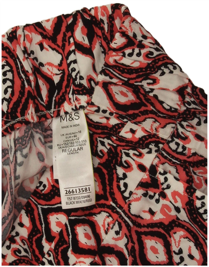 Marks & Spencer Pantalones cortos para mujer UK 46 Large W34 L24 Multicolor