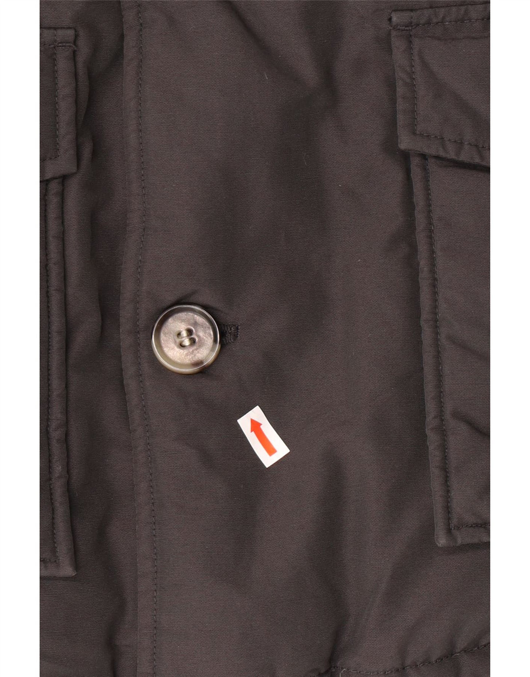 WOOLRICH Abrigo acolchado con capucha para niños 9-10 años Algodón negro