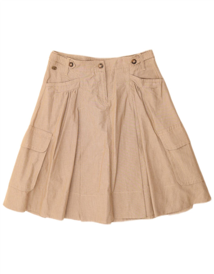 Marlboro Classics Falda cargo para mujer EU 40 Medium W30 Beige Gingham