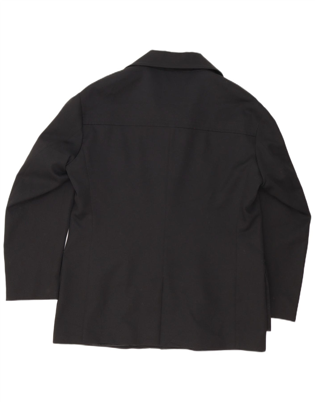GEORGE MILLER Chaqueta tipo blazer de 4 botones para hombre UK 42 XL Poliéster negro