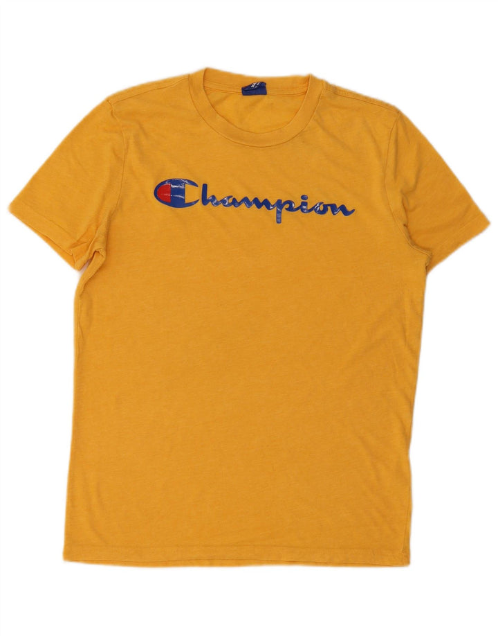 Champion Camiseta Gráfica para Hombre Top Pequeño Amarillo