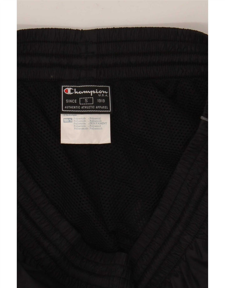 Champion Pantalones De Chándal De Entrenamiento Para Hombre Pequeños Negro Poliamida