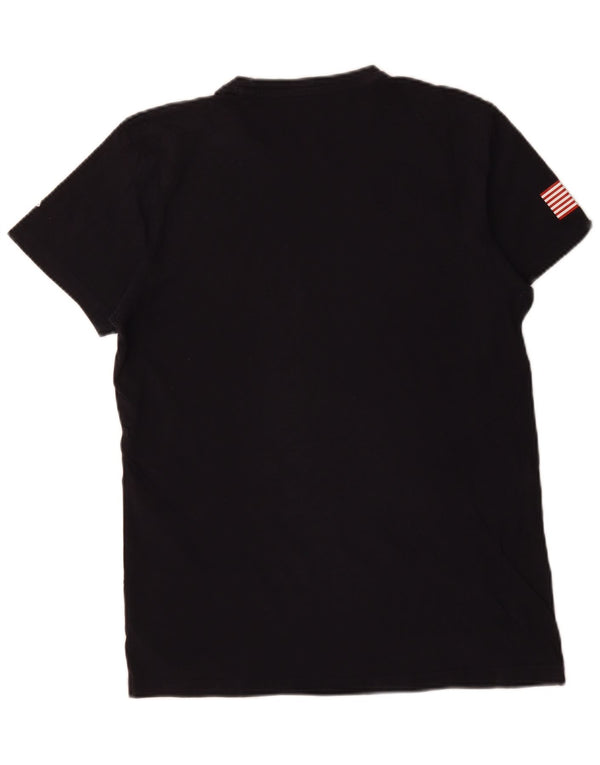Genuine Merchandise Camiseta con gráfico de los Yankees para hombre, talla pequeña, algodón azul marino
