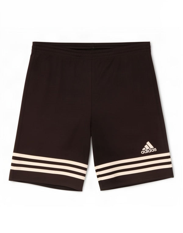 Adidas Boys Climalite Sport Shorts 13-14 Years XL Black Polyester