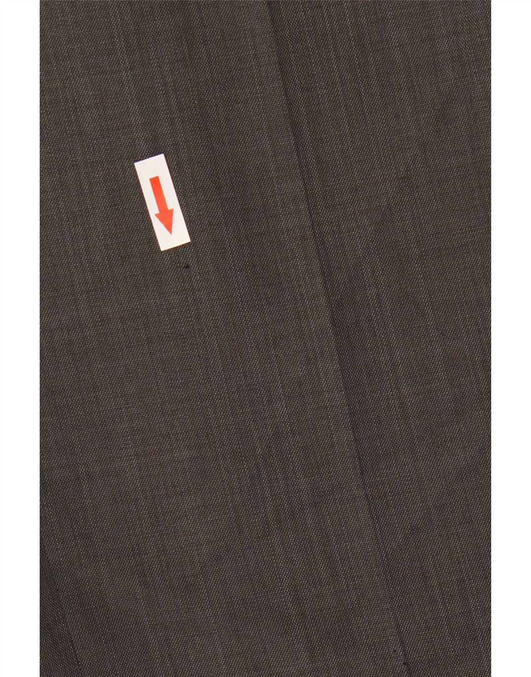 Marks & Spencer Pantalón de traje con pinzas para hombre W34 L31 Poliéster negro