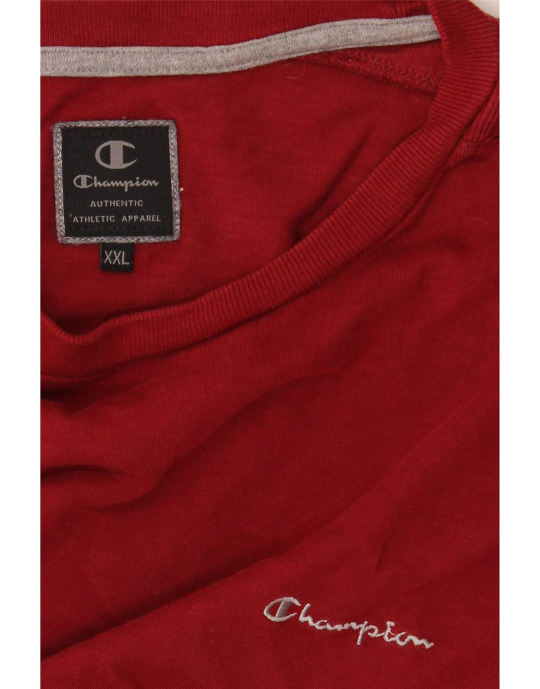 Champion Camiseta Hombre Top 2XL Rojo