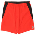 REEBOK Pantalones cortos deportivos para hombre Large Red Colourblock Poliéster