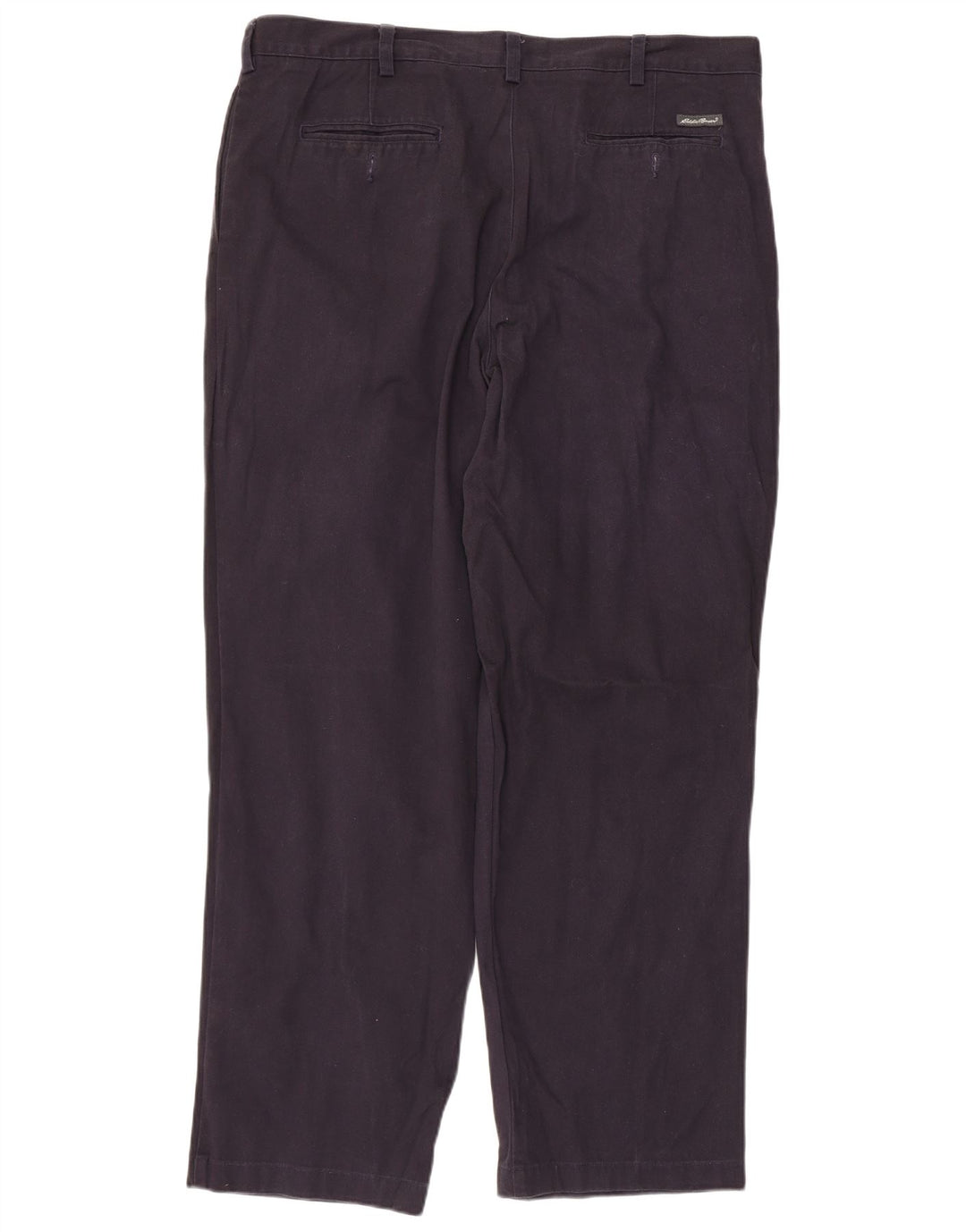 EDDIE BAUER Pantalón chino con ajuste relajado para hombre W40 L32 Azul marino