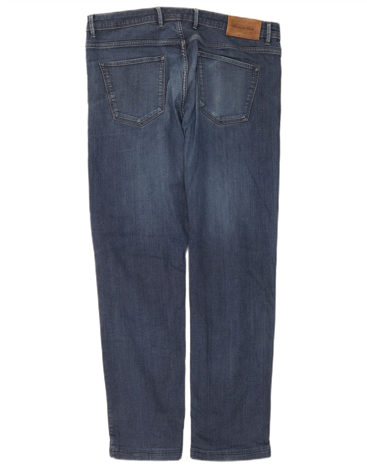 Massimo Dutti Vaqueros Slim para Hombre EU 44 Large W34 L29 Azul