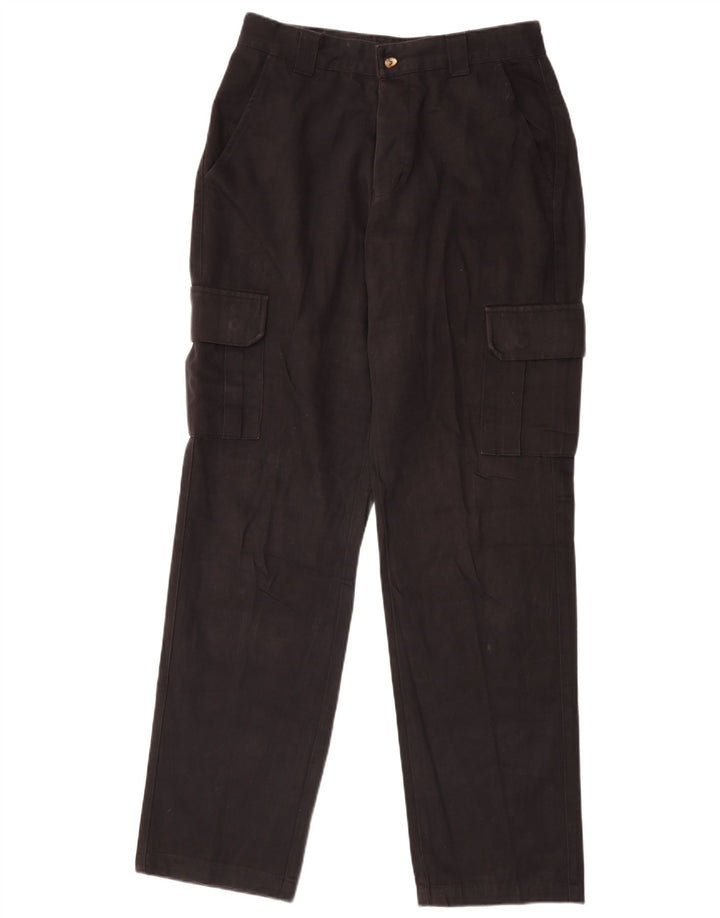 Pantalones cargo rectos Lee para hombre W32 L34 Algodón negro