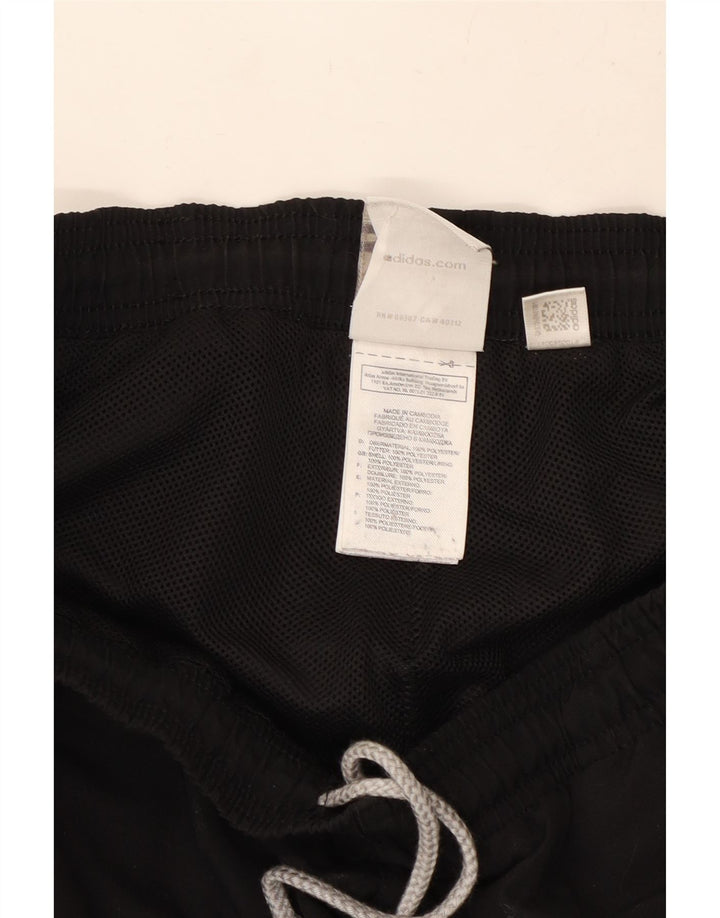Adidas Hombre Pantalones De Chándal Joggers Small Negro Poliéster