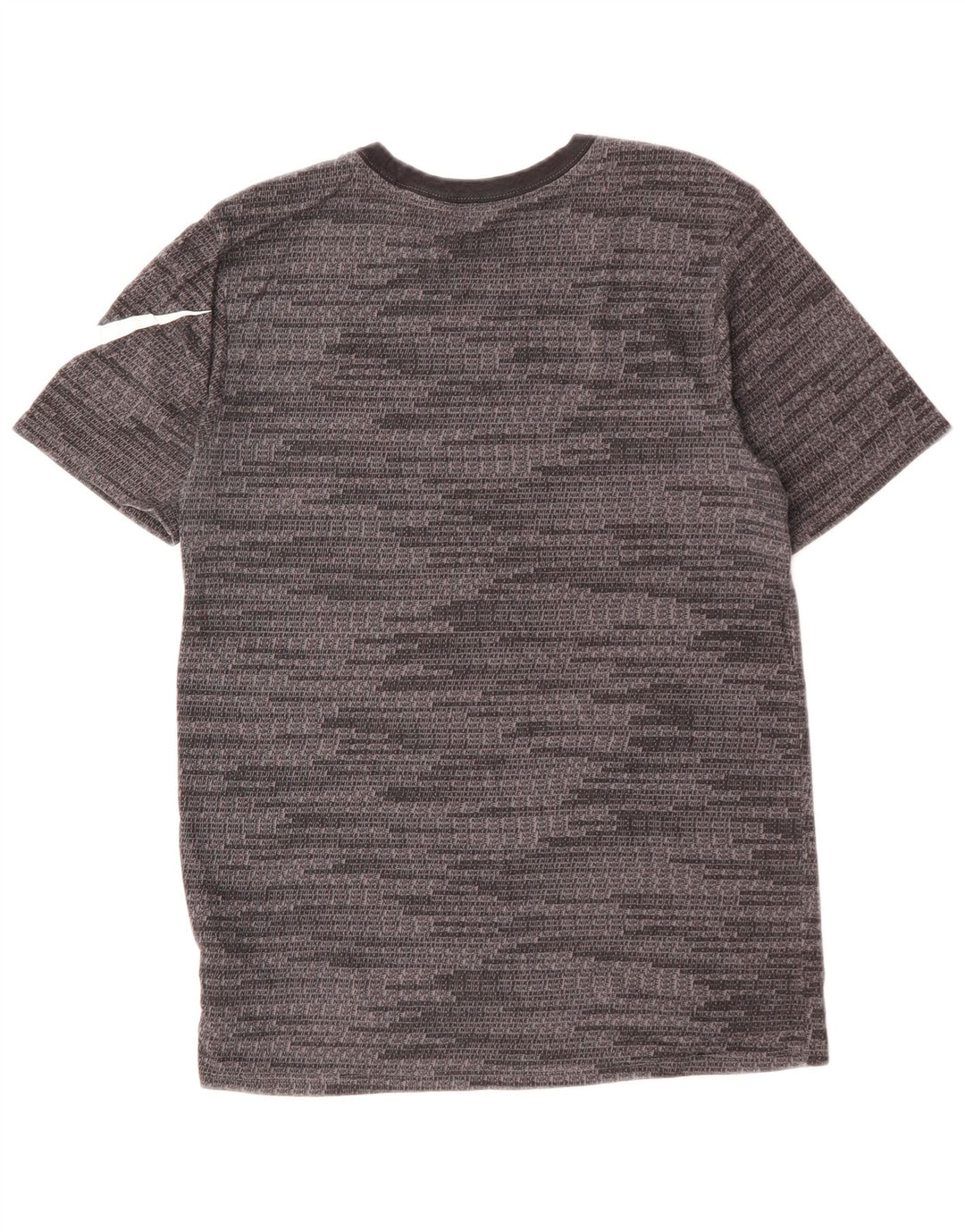 NIKE Camiseta gráfica para hombre Top Small Grey Cotton