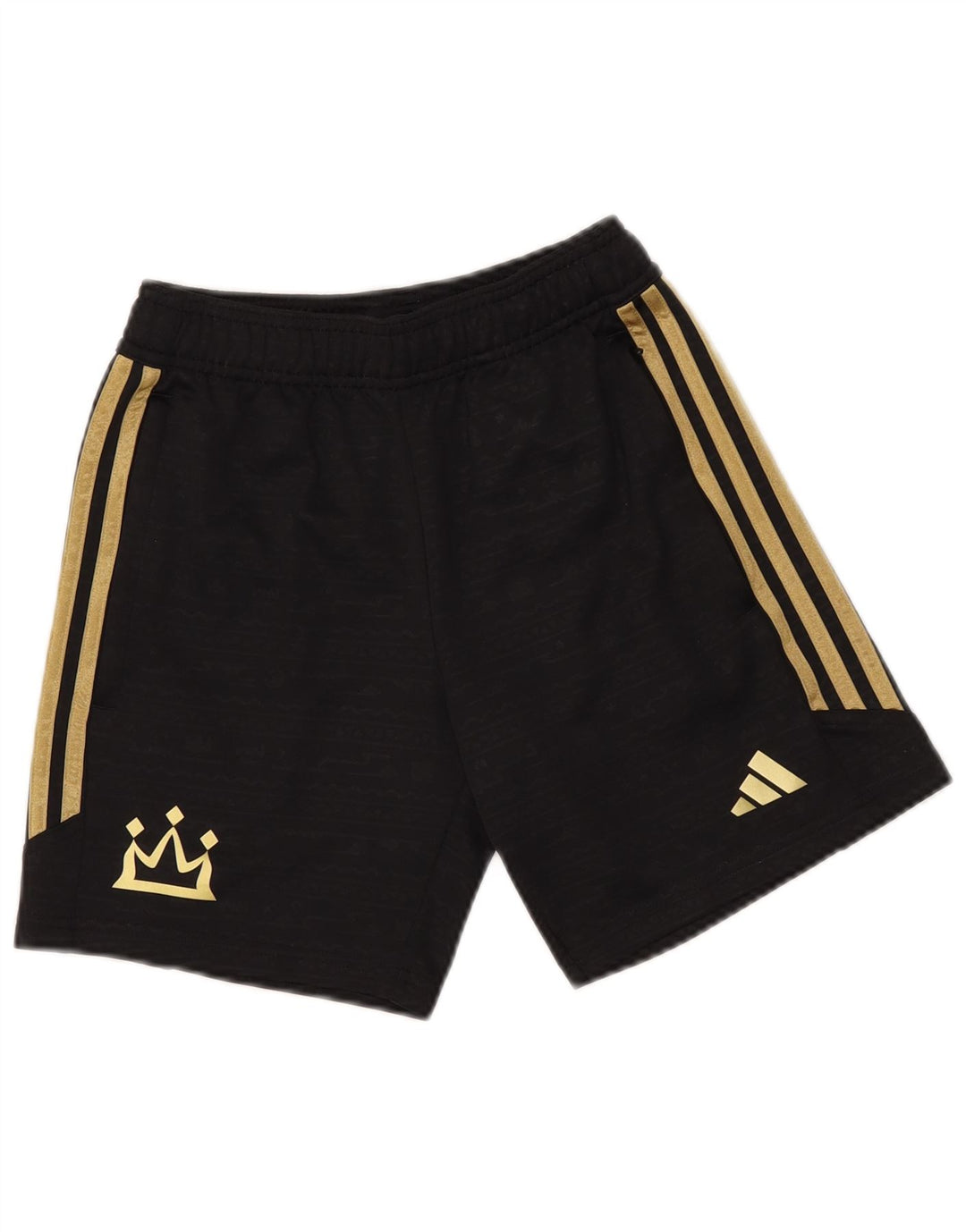 Adidas Pantalón corto deportivo para niño 11-12 años Negro Poliéster
