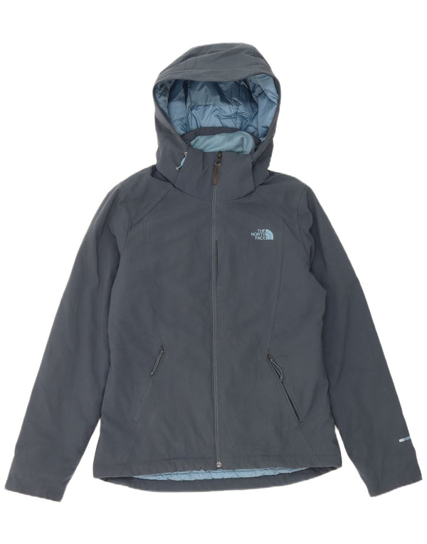 The North Face Chaqueta cortavientos con capucha para mujer UK 10 Small Azul marino