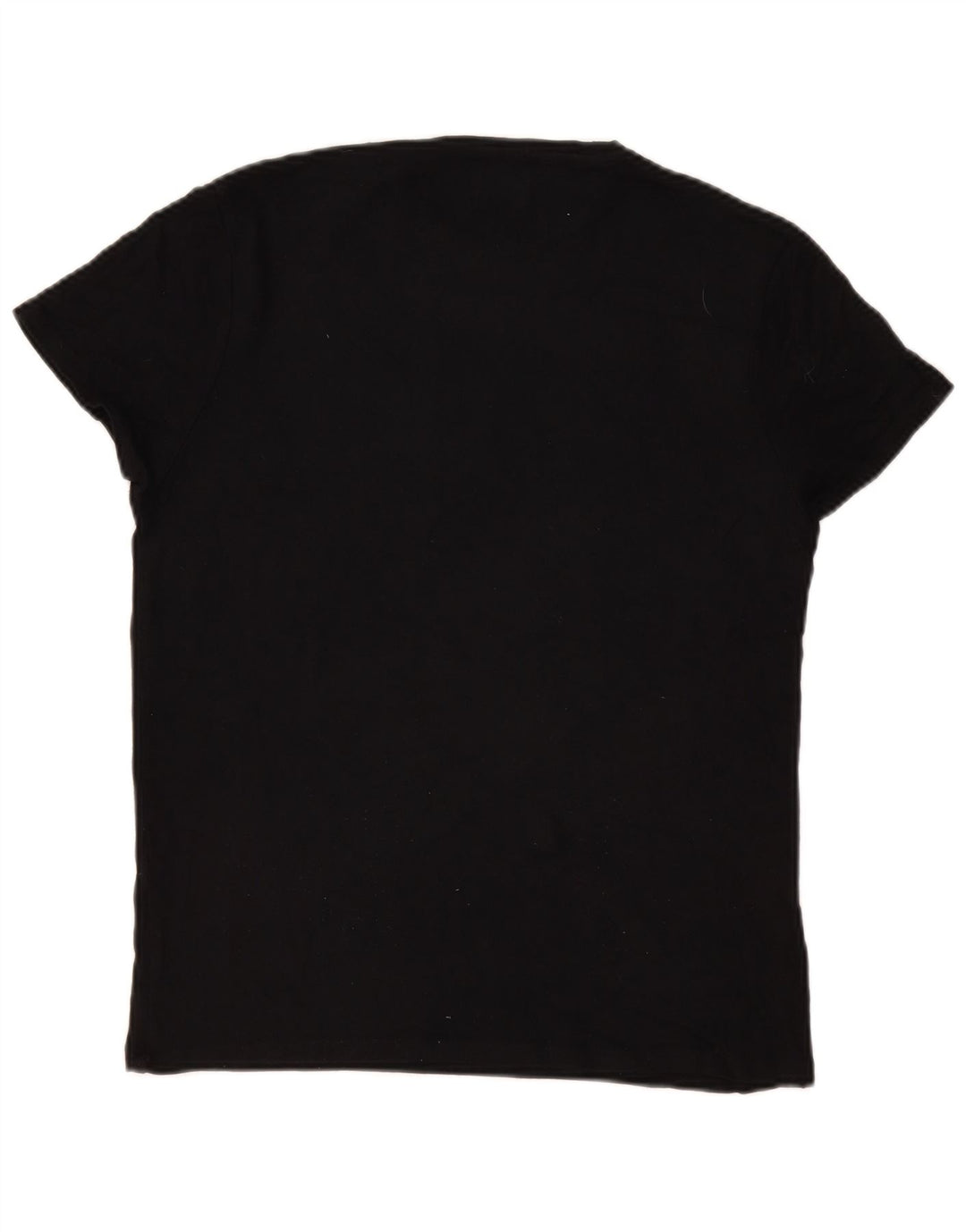 Zara Hombre Camiseta Top Medium Negro