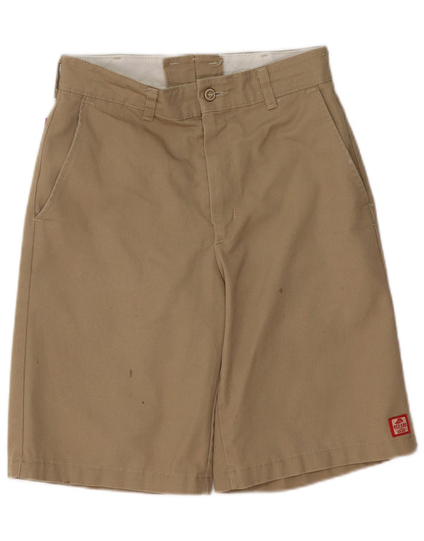 Vans Mens Red Kap Chino Shorts W28 Small Caqui Poliéster