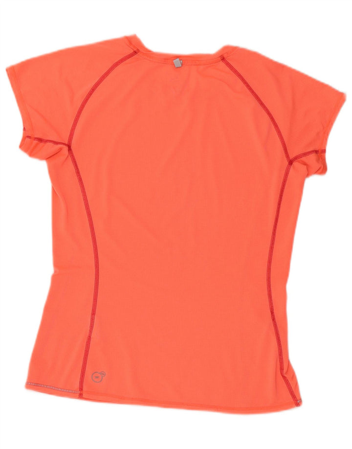 PUMA Camiseta para mujer Top UK 8 Small Naranja Poliéster