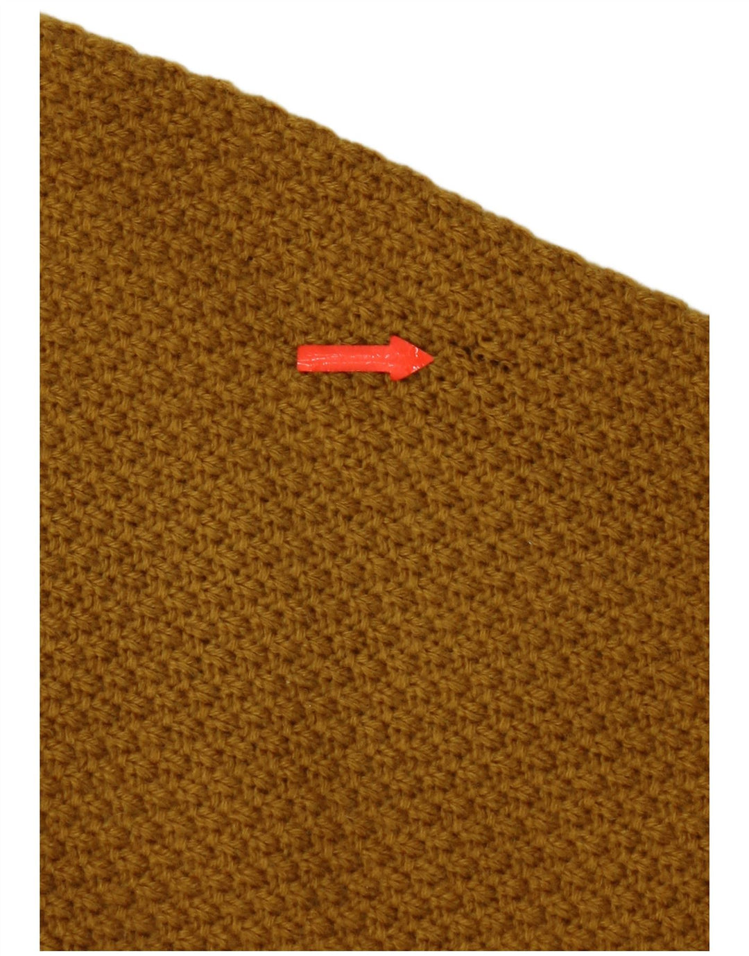 Vintage hombres Cardigan suéter IT 50 lana geométrica amarilla media