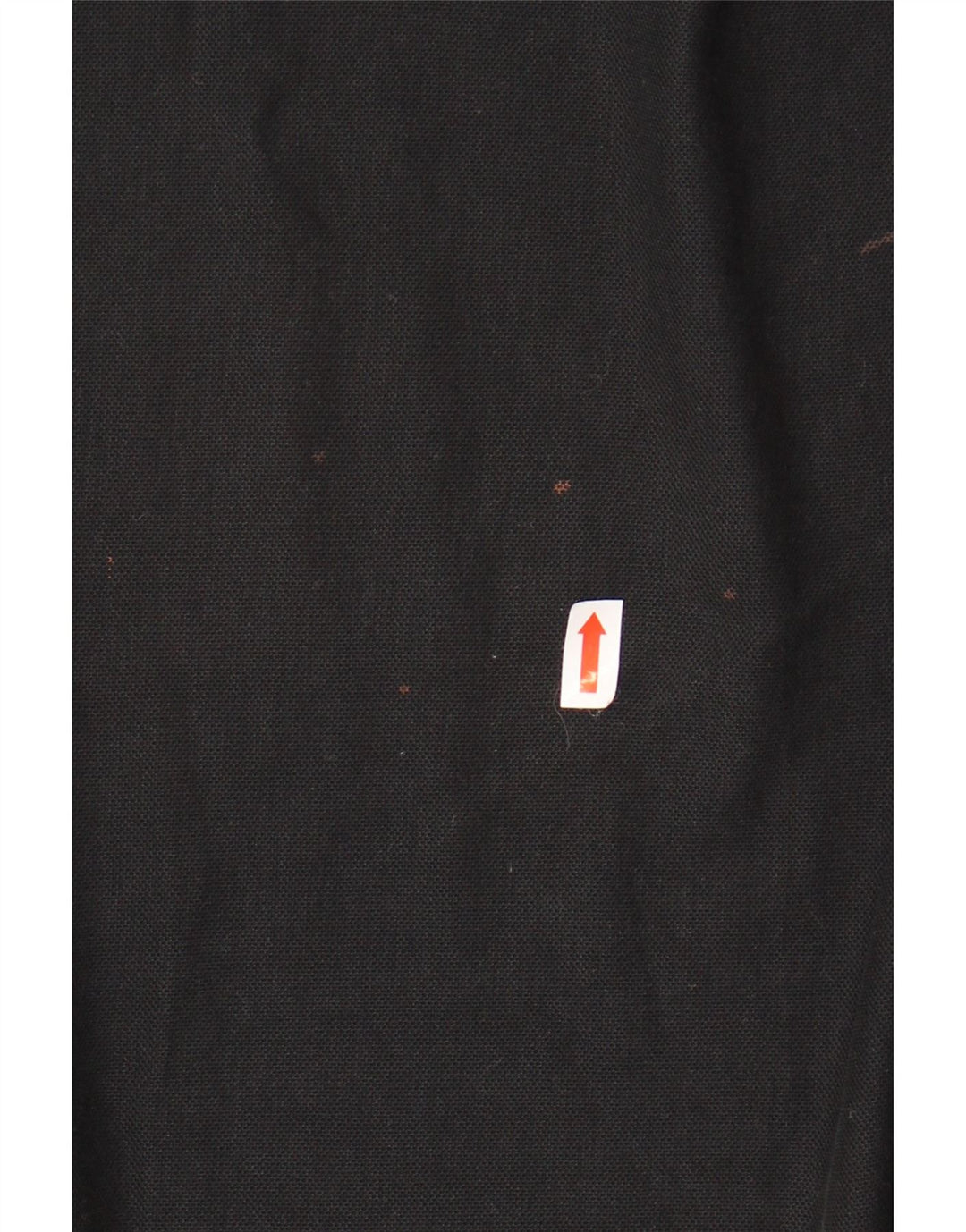 CALVIN KLEIN Polo para hombre grande de algodón negro