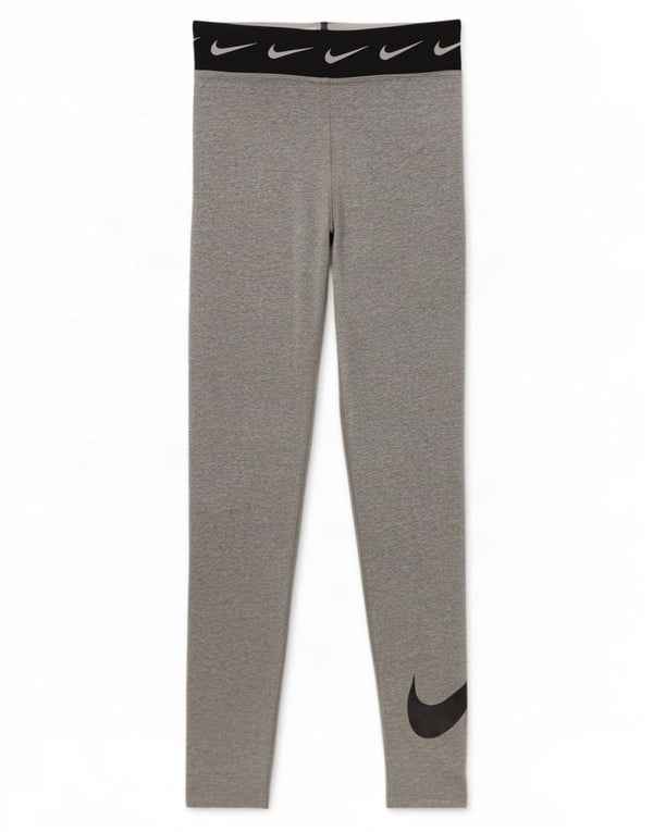 Nike Leggings gráficos para mujer UK 6 XS Gris Colorblock Algodón