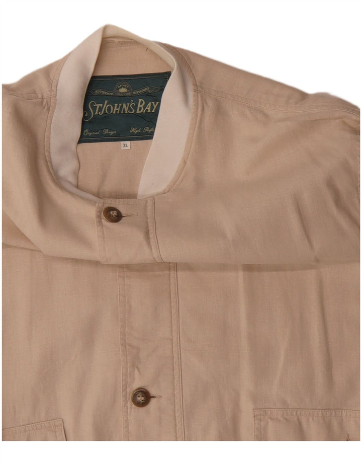 St John's Bay Chaqueta bomber para hombre UK 42 XL Beige