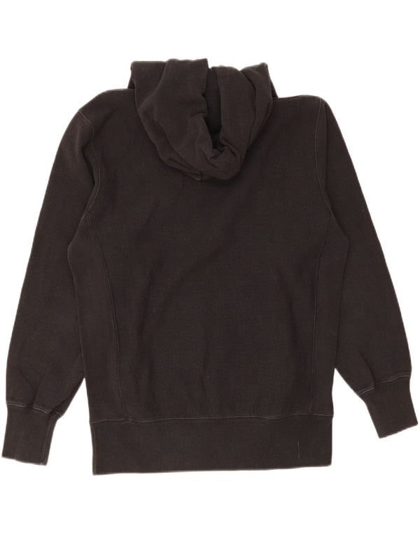 Champion Sudadera con capucha gráfica para mujer UK 46 Large Black